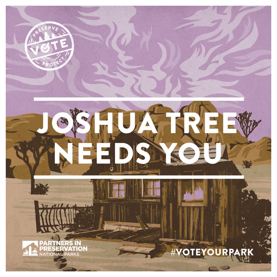 Vote for Joshua Tree National Park 