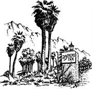 29 Palms Inn Logo Sketch 