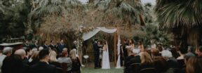 A photo of a wedding at 29 Palms