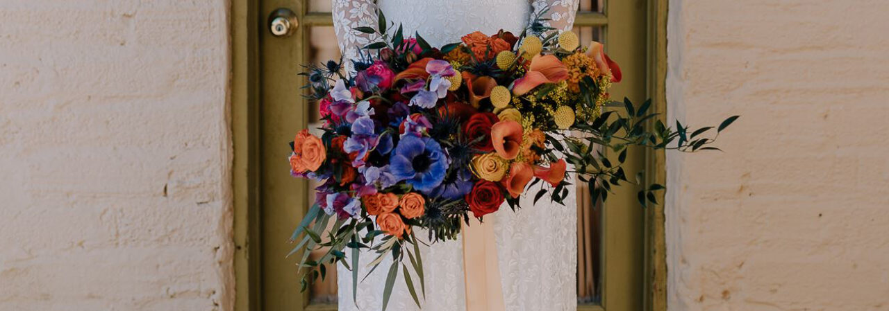 Beautiful wedding bouquet